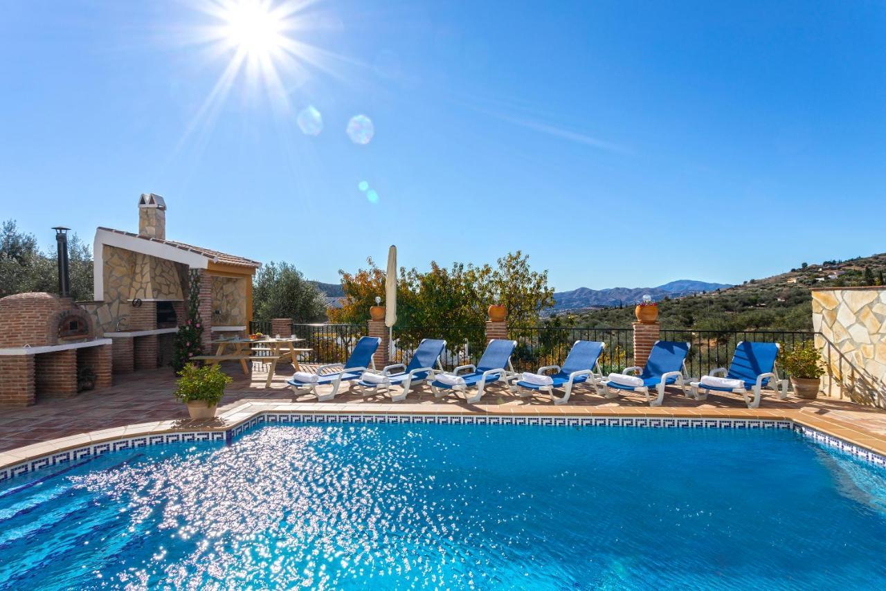 הוילה Alcaucín Casa Del Valle Con Piscina Privada מראה חיצוני תמונה