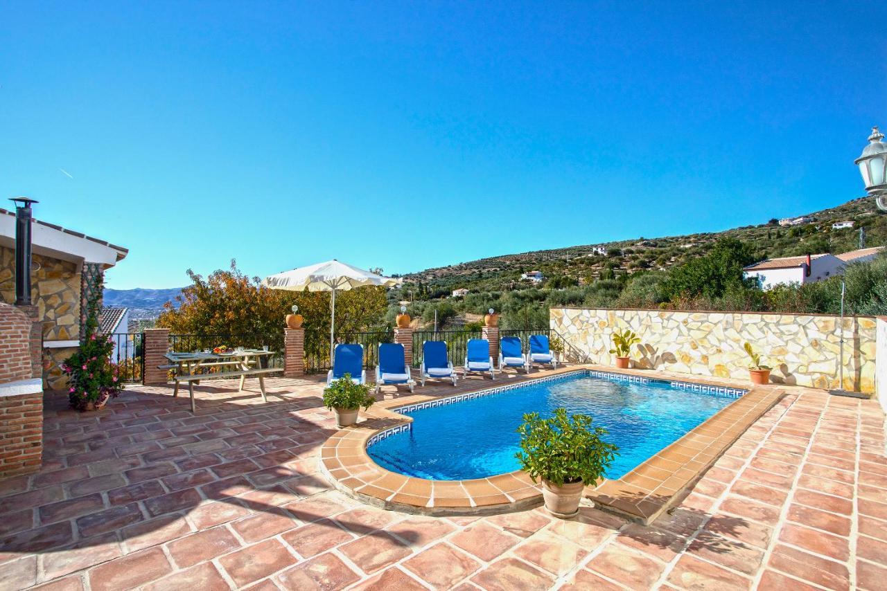 הוילה Alcaucín Casa Del Valle Con Piscina Privada מראה חיצוני תמונה