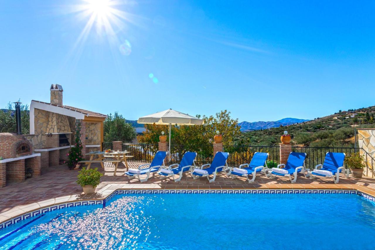 הוילה Alcaucín Casa Del Valle Con Piscina Privada מראה חיצוני תמונה